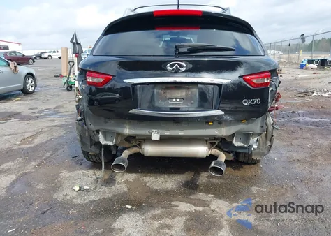 2014 Infiniti Qx70 z USA, uszkodzony, nr VIN JN8CS1MU6EM451903